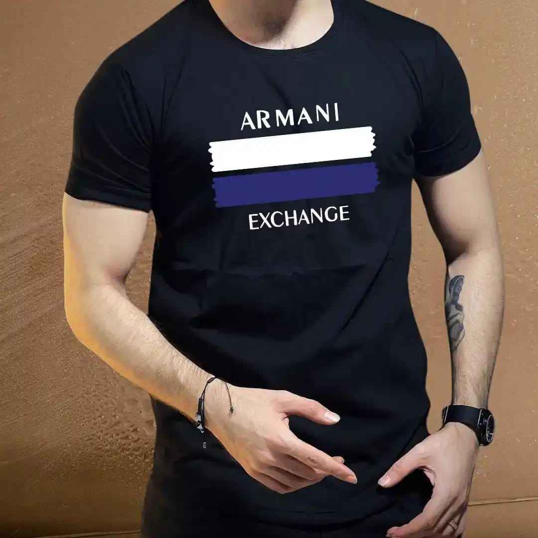 Armani Exchange Printed T-Shirt - Stylish & Comfortable.