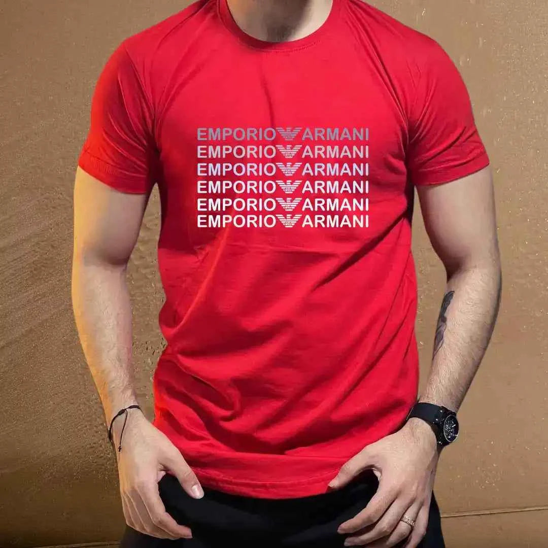 Emporio Armani Men's Logo T-Shirt – Premium Fashion Tee.