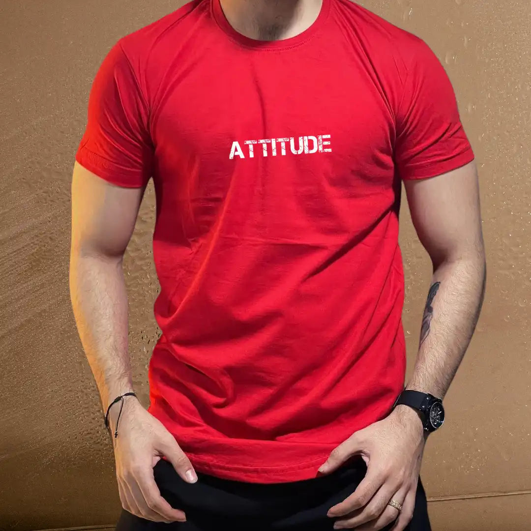 Attitude Statement T-Shirt – Bold Front & Impactful Back Print