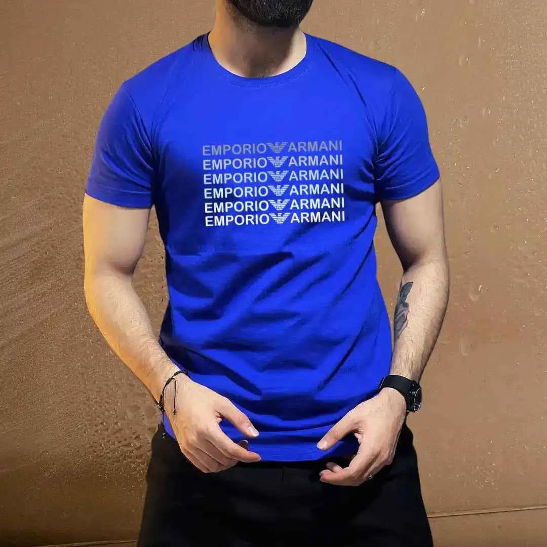 Emporio Armani Men's Logo T-Shirt – Premium Fashion Tee.