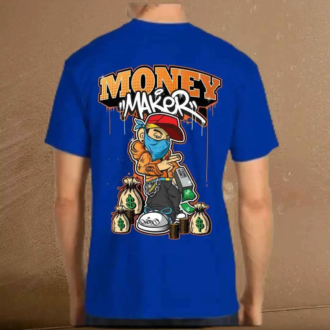 Men's 'Money Maker' Graphic Tee – Trendy Casual Wear.