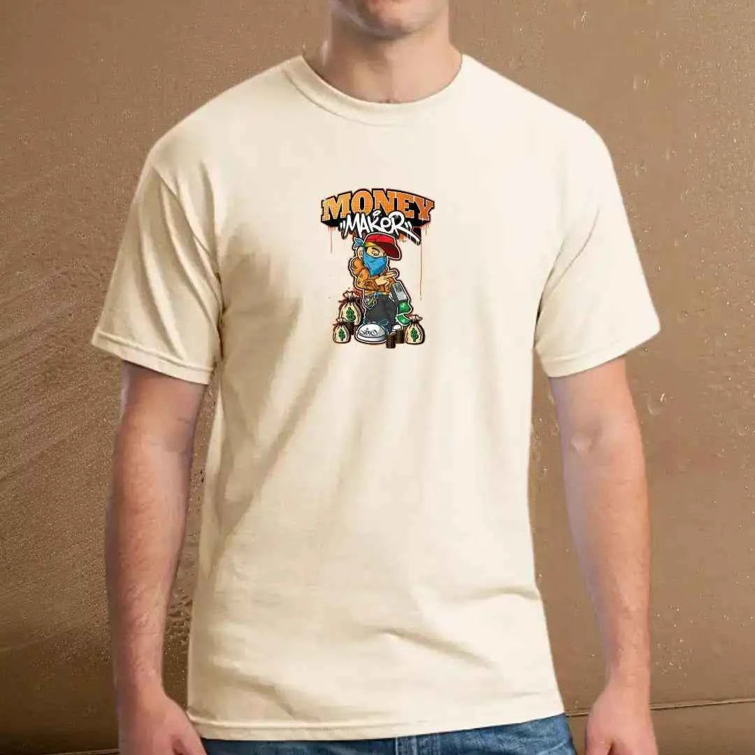 Men's 'Money Maker' Graphic Tee – Trendy Casual Wear.