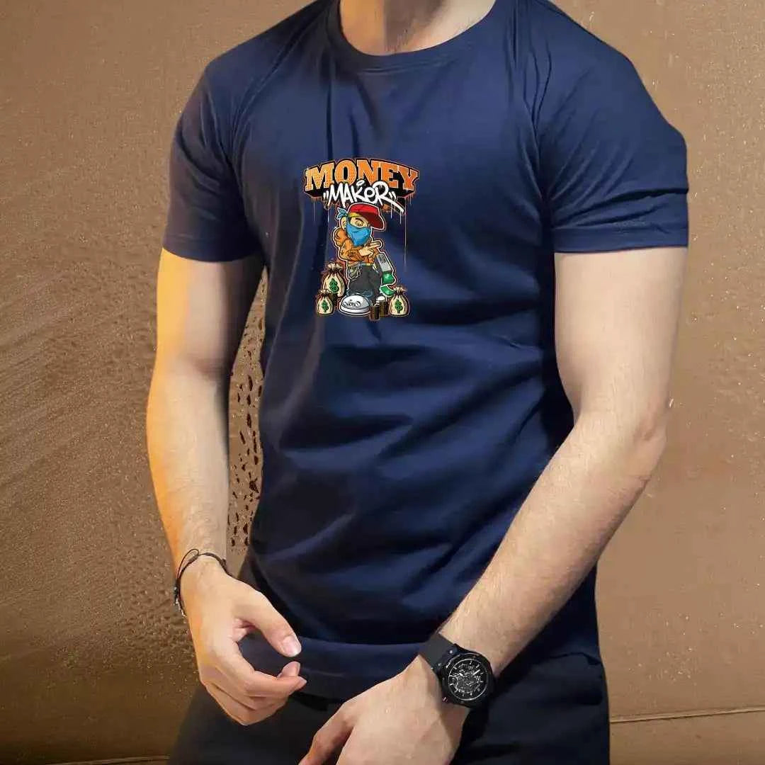 Men's 'Money Maker' Graphic Tee – Trendy Casual Wear.