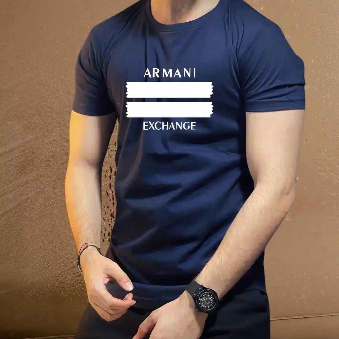 Armani Exchange Printed T-Shirt - Stylish & Comfortable.