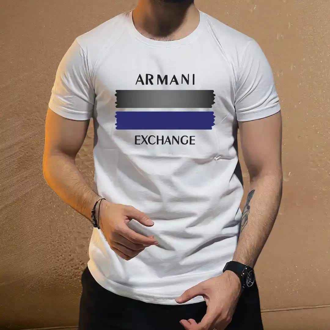 Armani Exchange Printed T-Shirt - Stylish & Comfortable.