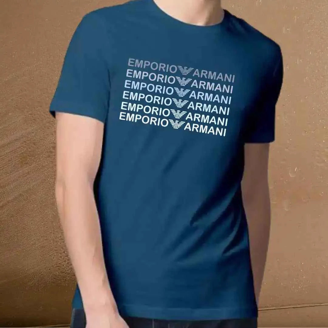 Emporio Armani Men's Logo T-Shirt – Premium Fashion Tee.