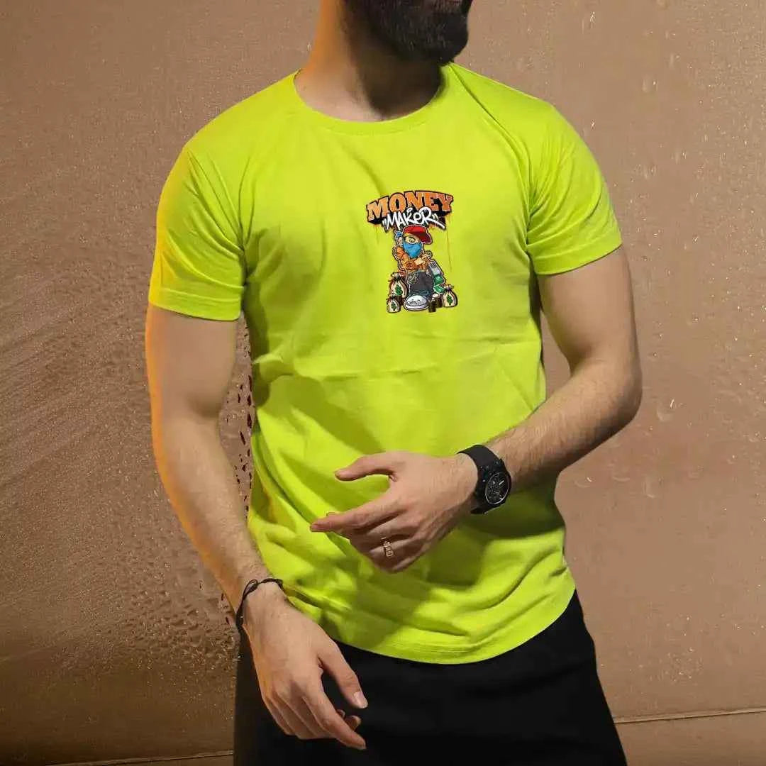 Men's 'Money Maker' Graphic Tee – Trendy Casual Wear.