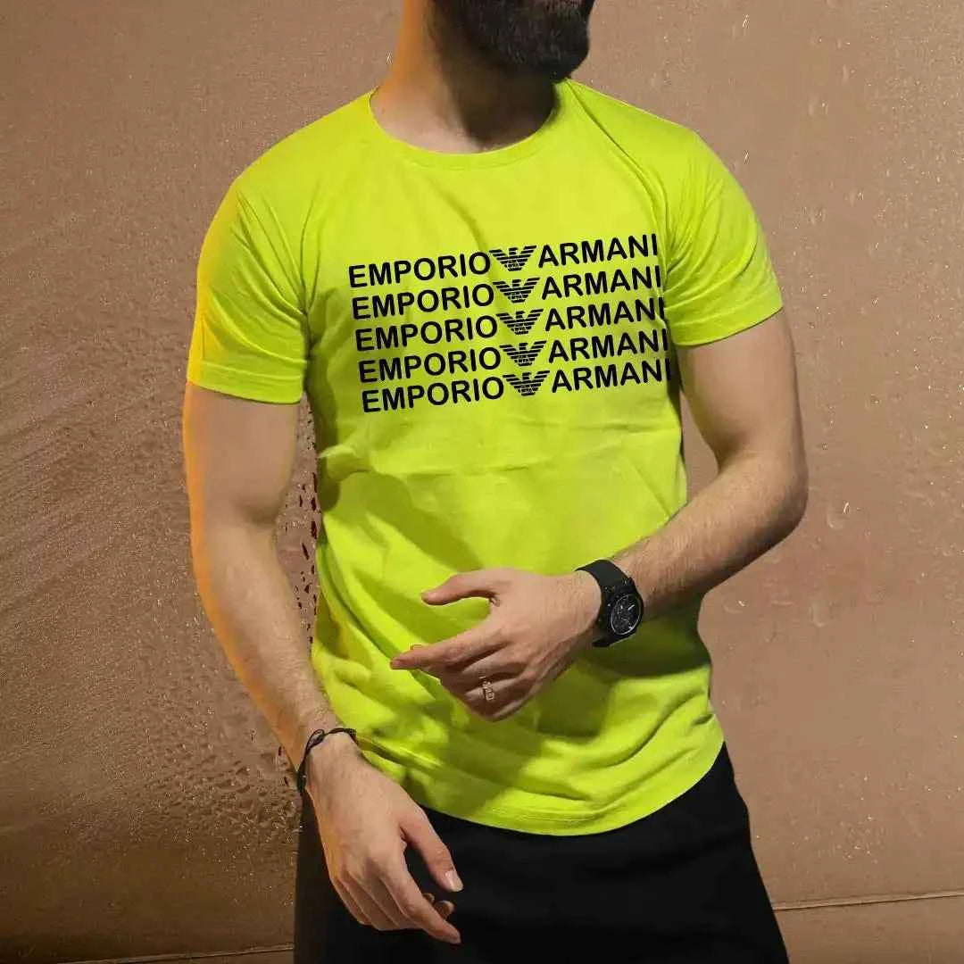 Emporio Armani Men's Logo T-Shirt – Premium Fashion Tee.