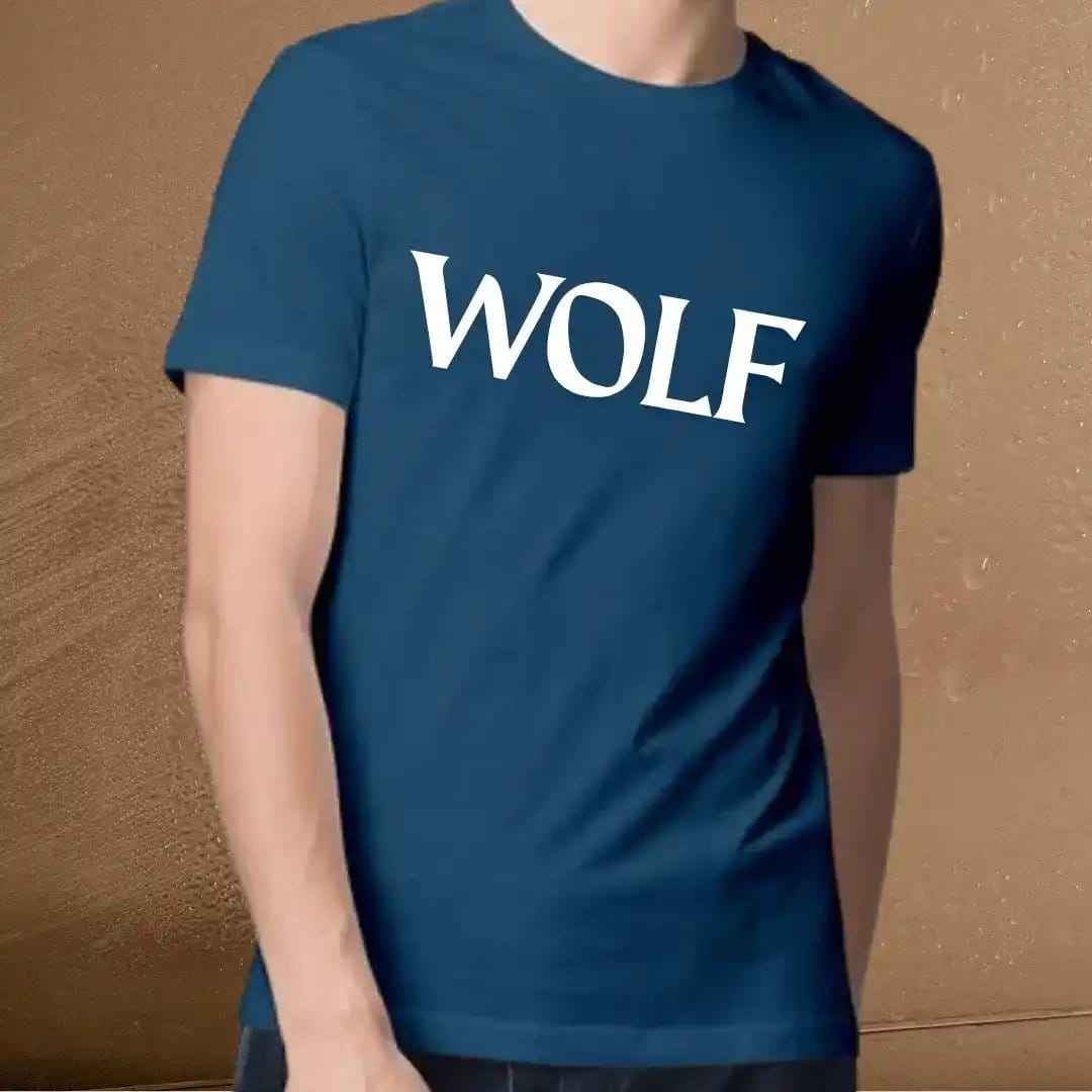 Cool Wolf Graphic Tee for Animal Lovers.