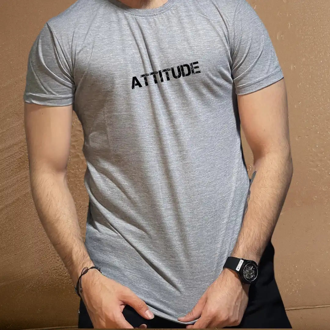 Attitude Statement T-Shirt – Bold Front & Impactful Back Print