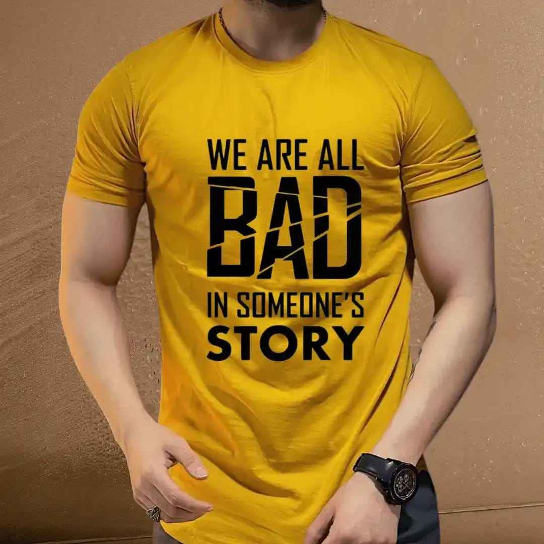 We Are All Bad in Someone's Story Graphic Tee.
