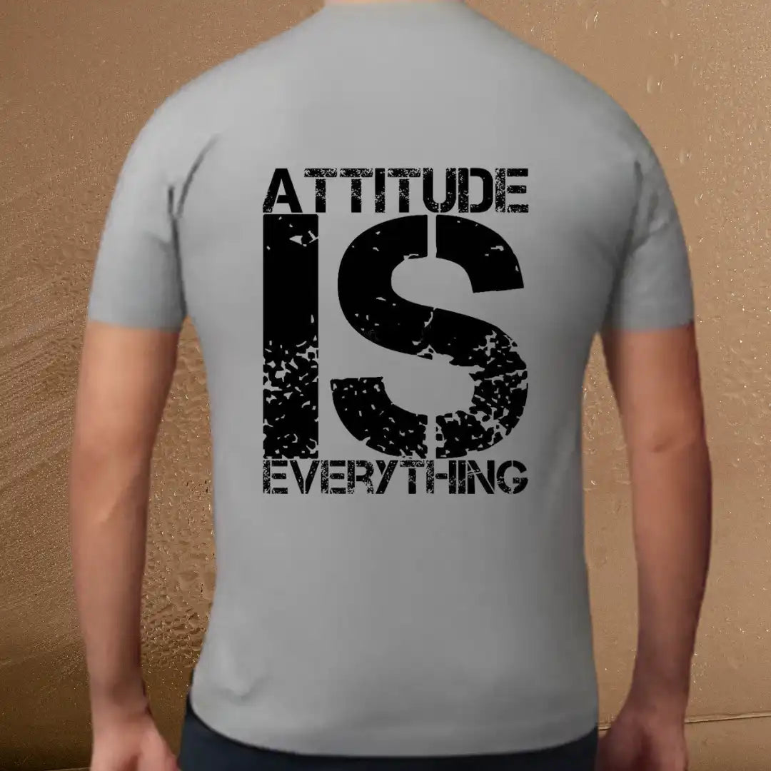 Attitude Statement T-Shirt – Bold Front & Impactful Back Print