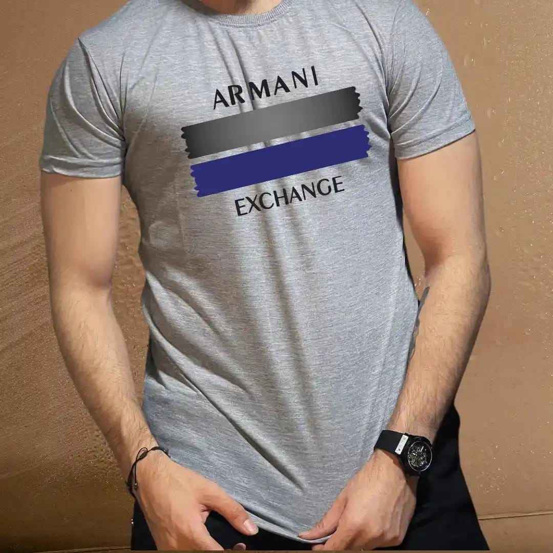 Armani Exchange Printed T-Shirt - Stylish & Comfortable.
