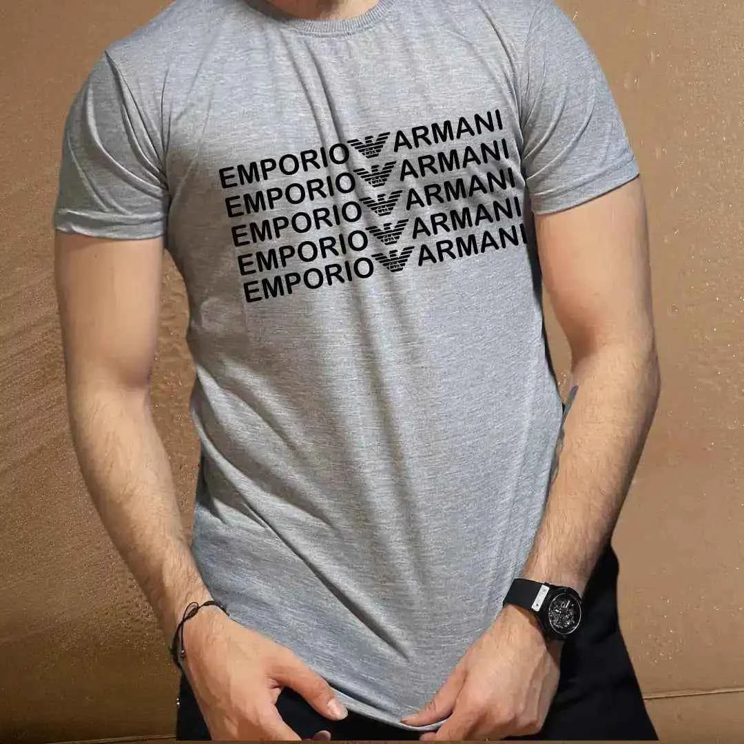 Emporio Armani Men's Logo T-Shirt – Premium Fashion Tee.