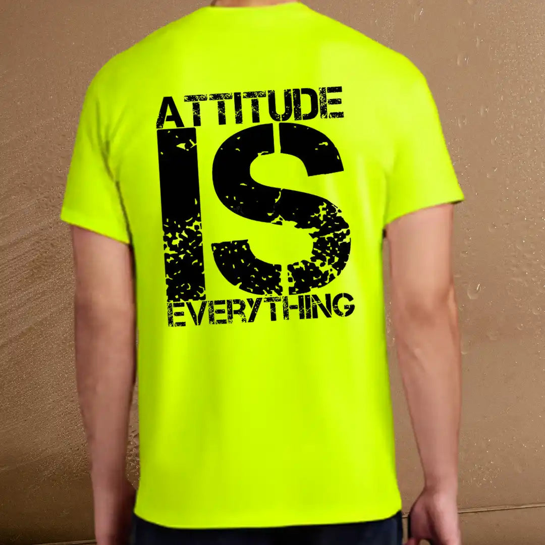 Attitude Statement T-Shirt – Bold Front & Impactful Back Print