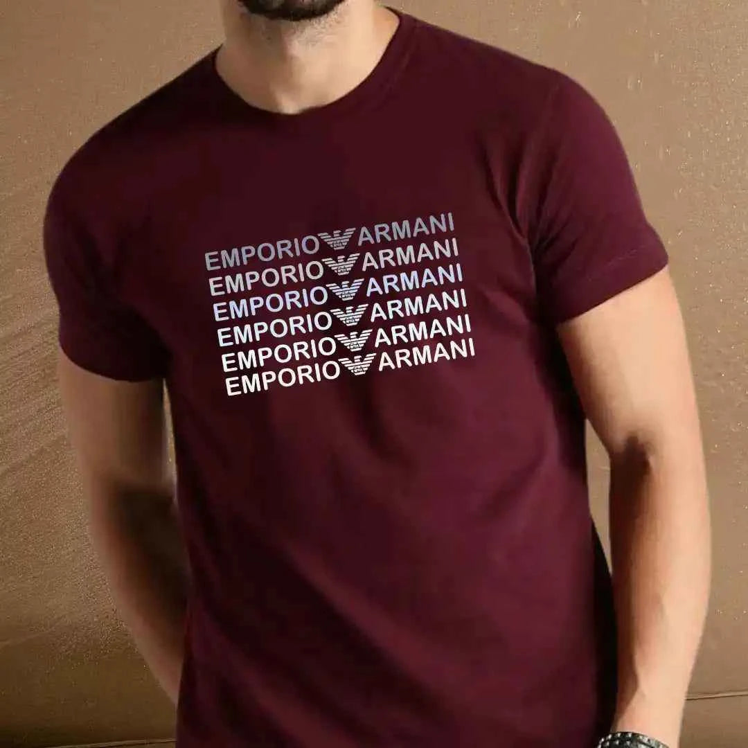 Emporio Armani Men's Logo T-Shirt – Premium Fashion Tee.