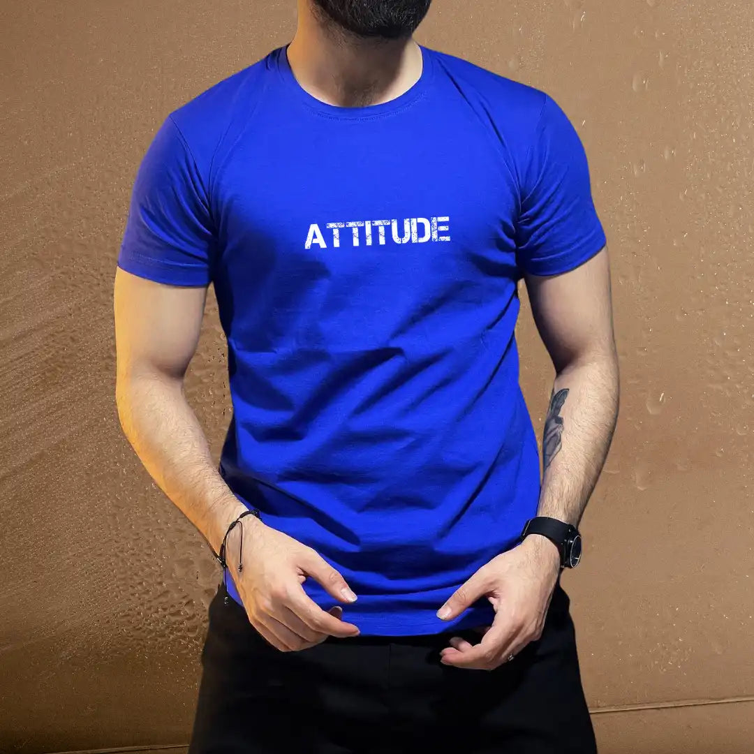 Attitude Statement T-Shirt – Bold Front & Impactful Back Print