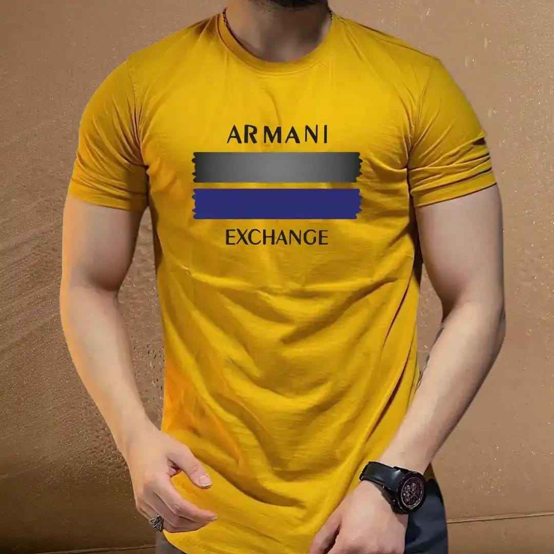 Armani Exchange Printed T-Shirt - Stylish & Comfortable.