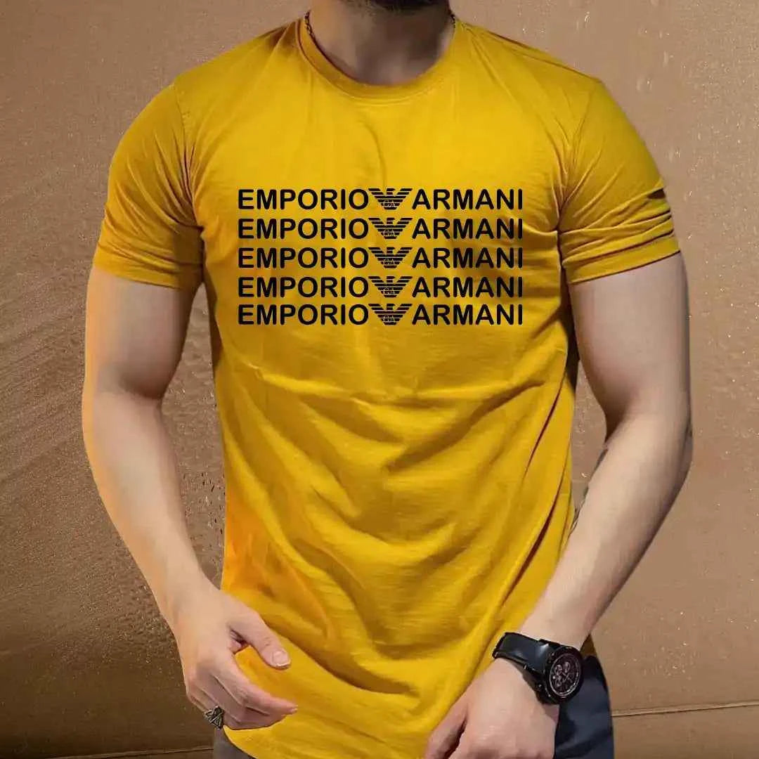 Emporio Armani Men's Logo T-Shirt – Premium Fashion Tee.
