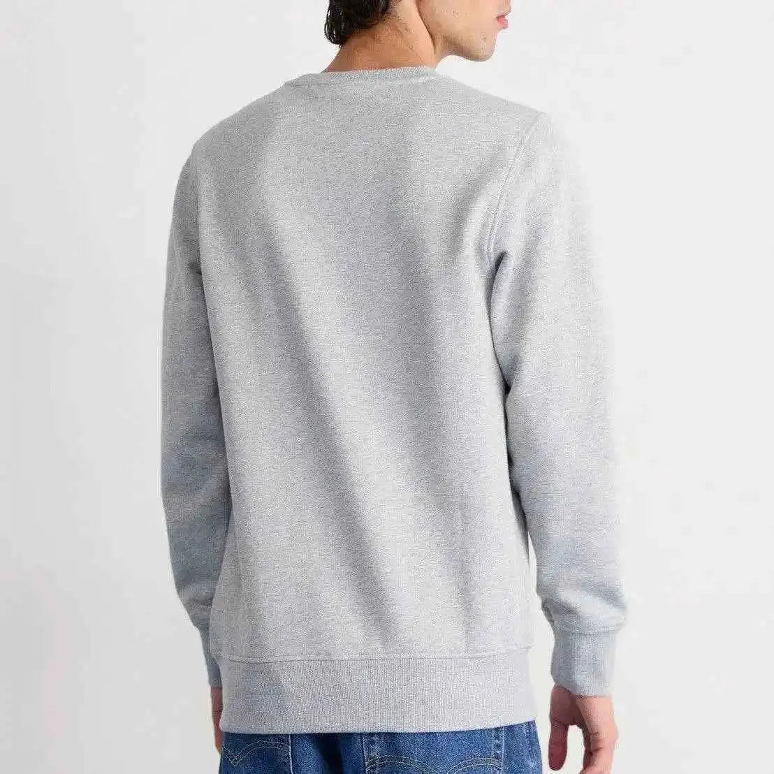 Ellesse Grey Sweatshirt for Men – Classic Logo Streetwear Pullover.