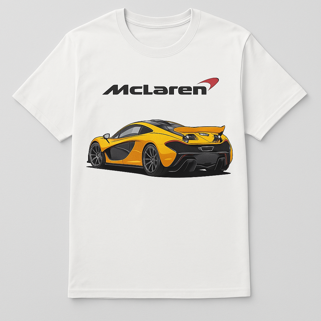 Men's McLaren P1 Graphic T-Shirt – Premium Car Enthusiast Tee