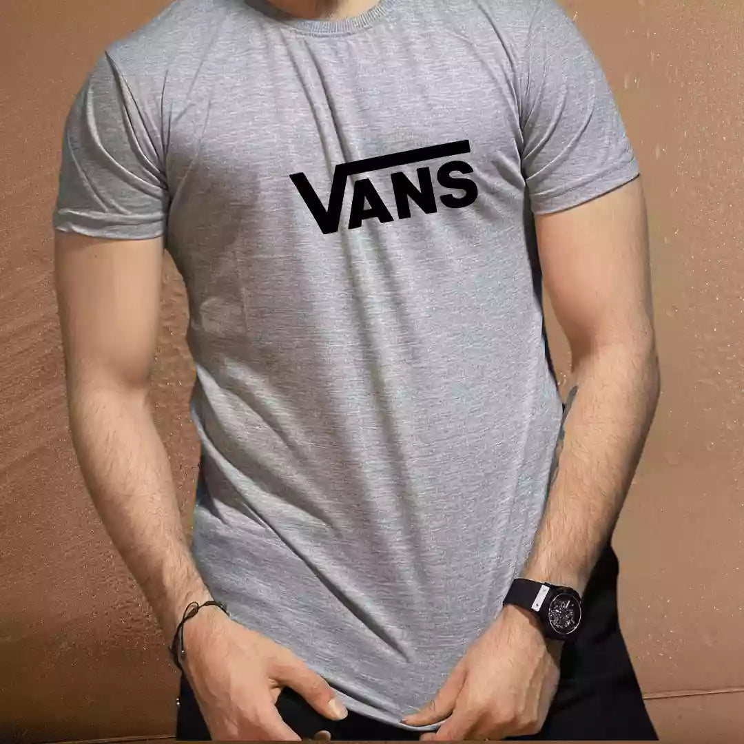 Vans Logo T-Shirt for Men – Streetwear Style in Pakistan - The Gentleman's