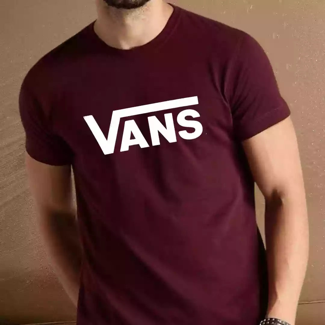 Vans Logo T-Shirt for Men – Streetwear Style in Pakistan - The Gentleman's