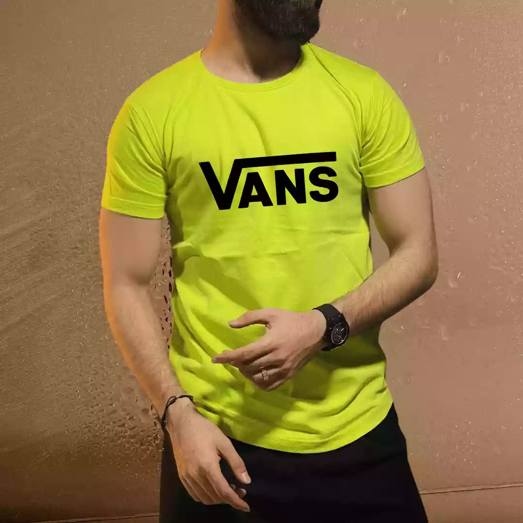 Vans Logo T-Shirt for Men – Streetwear Style in Pakistan - The Gentleman's