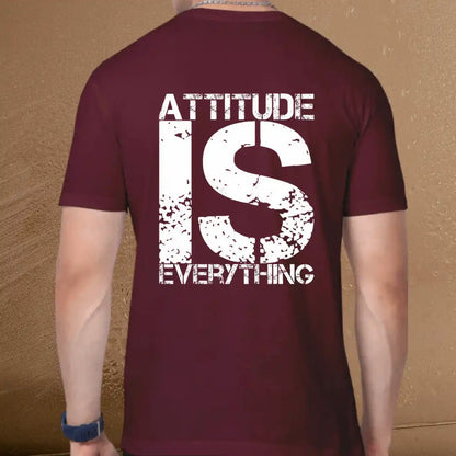 Attitude Statement T-Shirt – Bold Front & Impactful Back Print