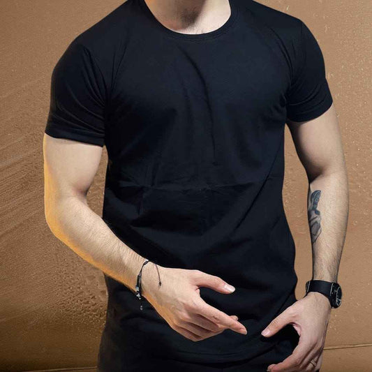 Emporio Armani T-Shirt for Men – Back Logo Statement Tee.