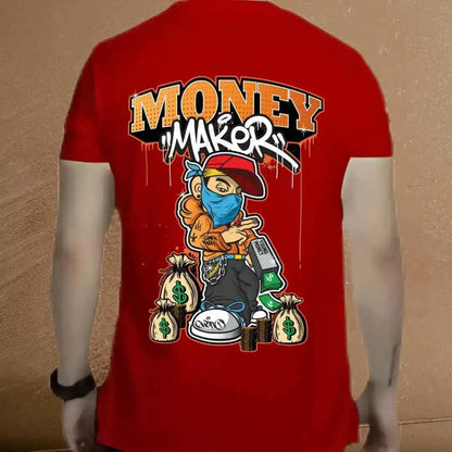 Men's 'Money Maker' Graphic Tee – Trendy Casual Wear.