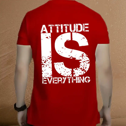 Attitude Statement T-Shirt – Bold Front & Impactful Back Print