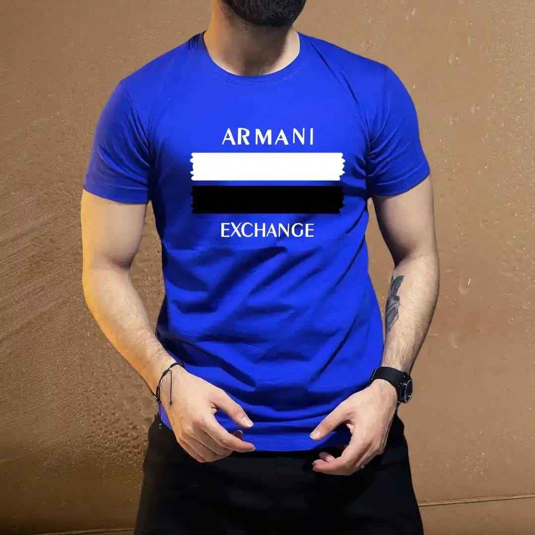 Armani Exchange Printed T-Shirt - Stylish & Comfortable.