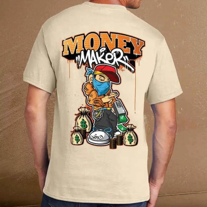 Men's 'Money Maker' Graphic Tee – Trendy Casual Wear.