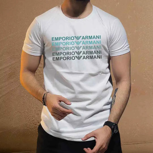 Emporio Armani Men's Logo T-Shirt – Premium Fashion Tee.