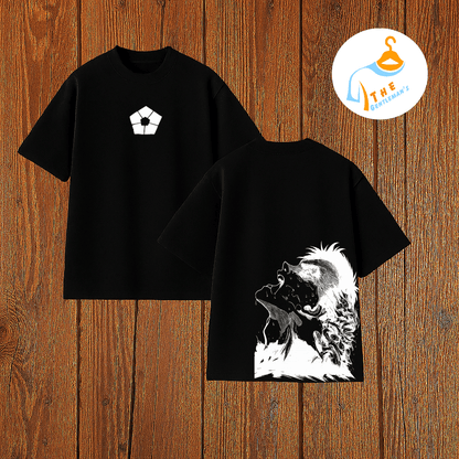 Roar Within – Black Graphic Tee by THE GENTLEMAN'S