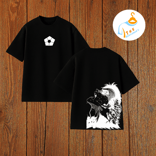 Roar Within – Black Graphic Tee by THE GENTLEMAN'S