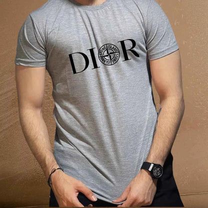 Men's DIOR-Inspired Designer T-Shirt – Top-Quality Casual Wear.