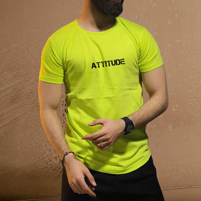 Attitude Statement T-Shirt – Bold Front & Impactful Back Print