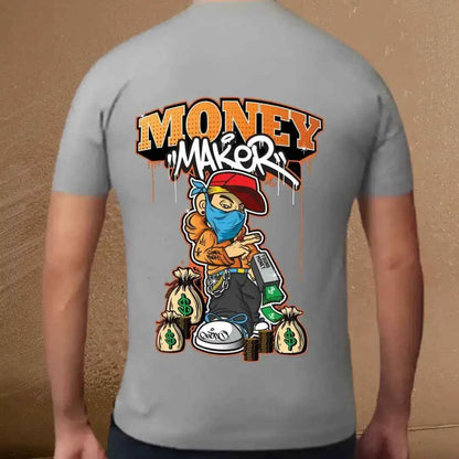 Men's 'Money Maker' Graphic Tee – Trendy Casual Wear.