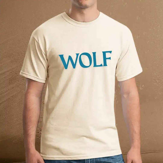 Cool Wolf Graphic Tee for Animal Lovers.