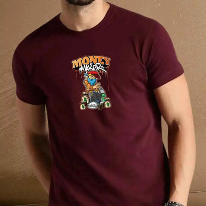 Men's 'Money Maker' Graphic Tee – Trendy Casual Wear.