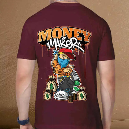 Men's 'Money Maker' Graphic Tee – Trendy Casual Wear.