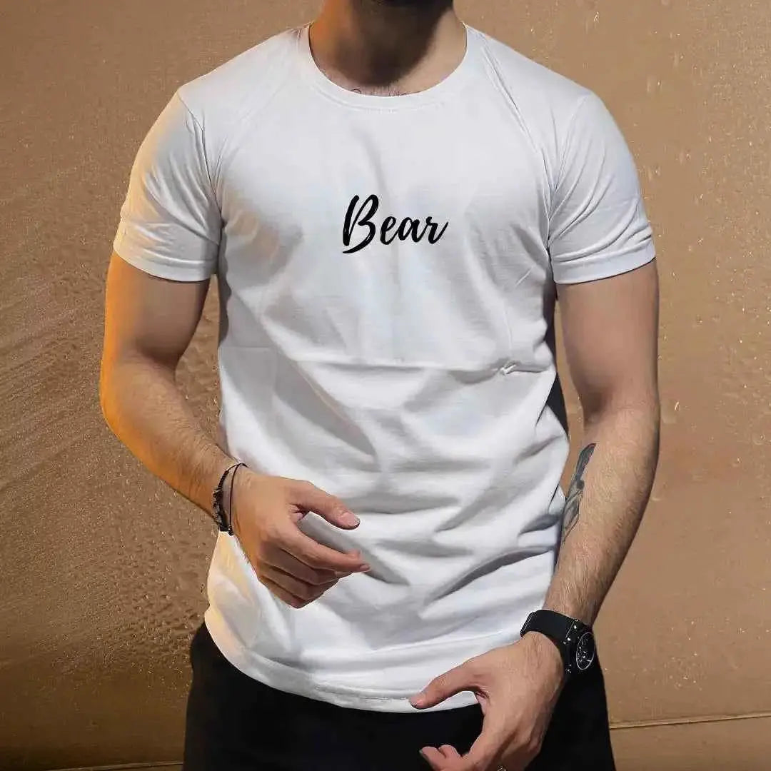 “Bear” Streetwear T-Shirt – Front & Back Graphic Tee.