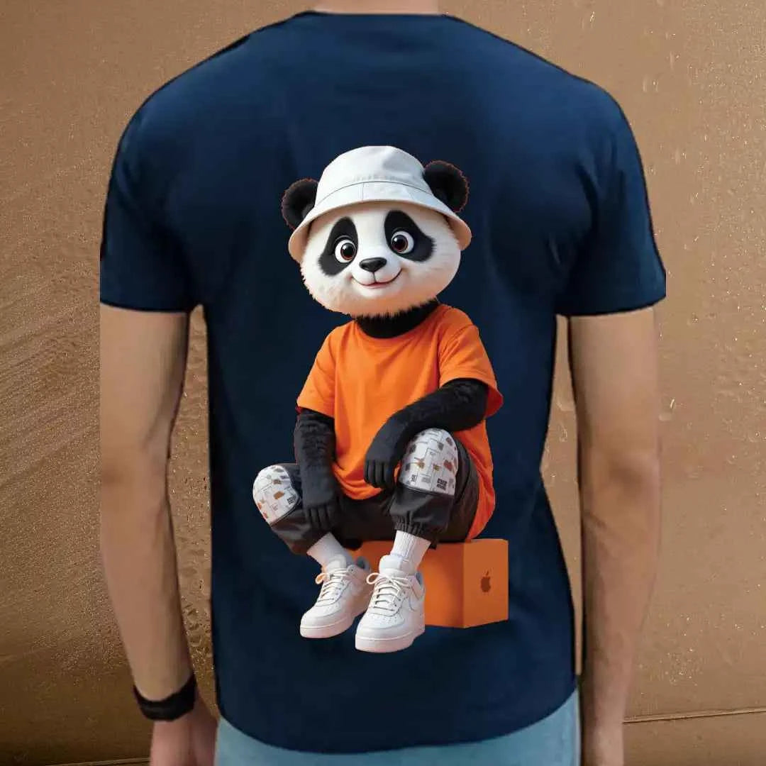 “Bear” Streetwear T-Shirt – Front & Back Graphic Tee.