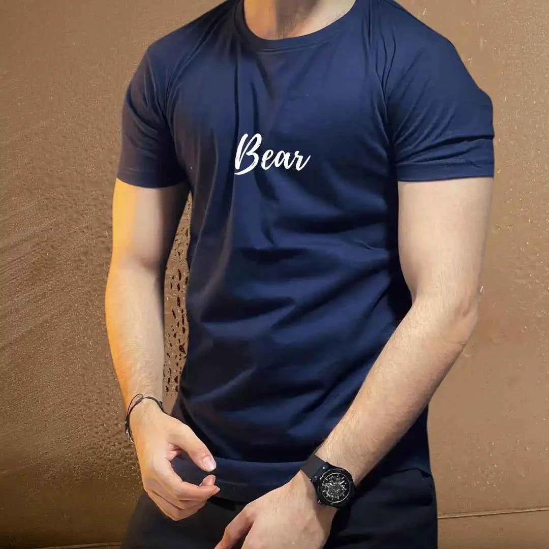 “Bear” Streetwear T-Shirt – Front & Back Graphic Tee