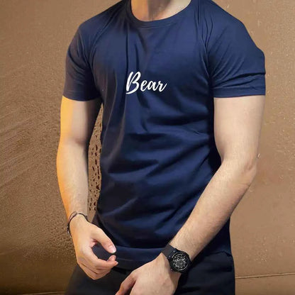 “Bear” Streetwear T-Shirt – Front & Back Graphic Tee