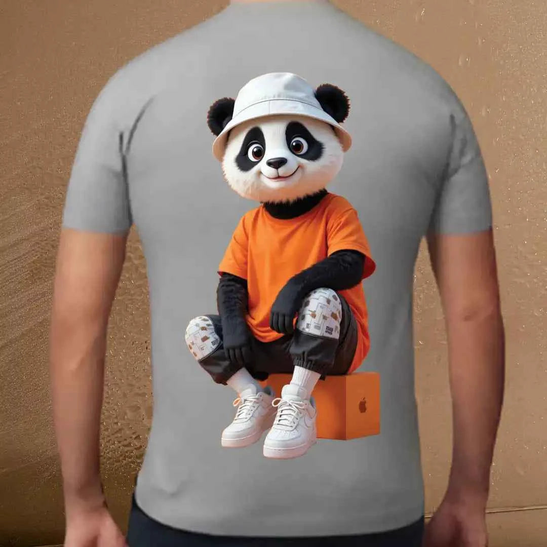 “Bear” Streetwear T-Shirt – Front & Back Graphic Tee.