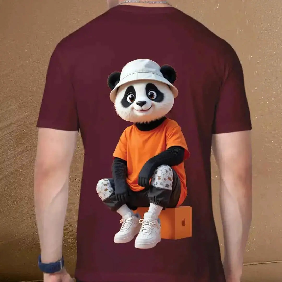 “Bear” Streetwear T-Shirt – Front & Back Graphic Tee.