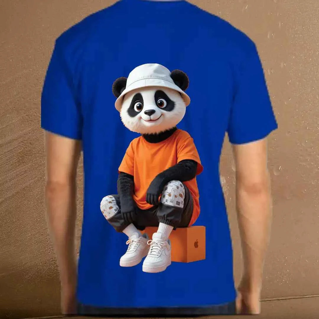 “Bear” Streetwear T-Shirt – Front & Back Graphic Tee.